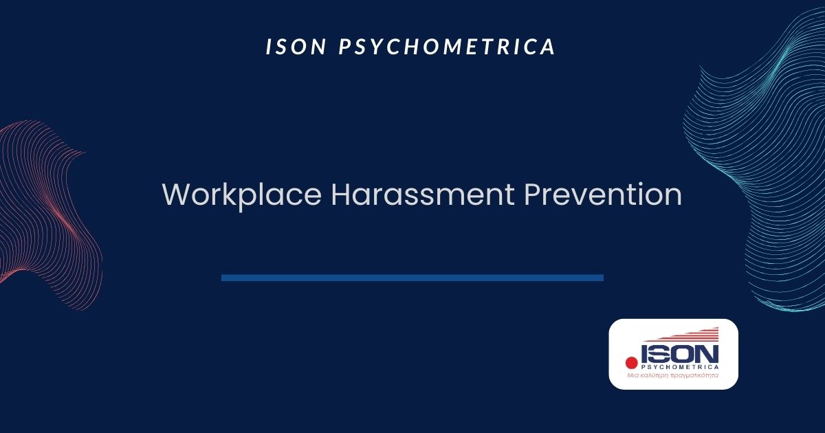 Νέα υπηρεσία Workplace Harassment Prevention από την ISON Psychometrica 6 ISON Γραφικά για τεστ και για κείμενα σε site